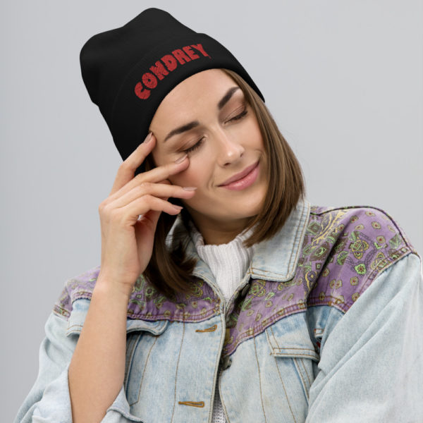 Condrey Embroidered Beanie - Image 6