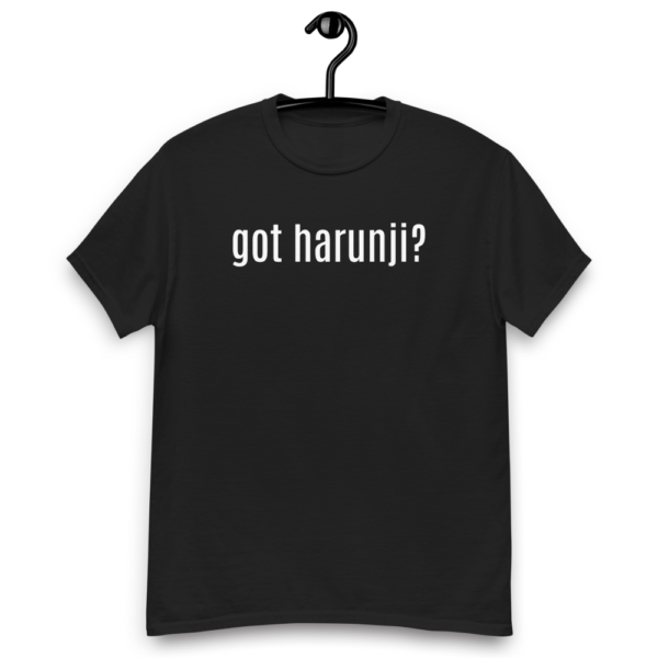 Got Harunji? Black Tee - Image 3