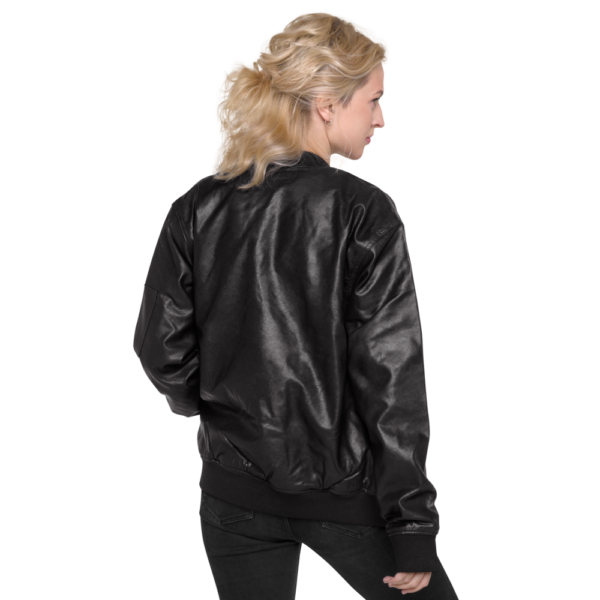 Condrey Bootprint Leather Bomber Jacket - Image 8