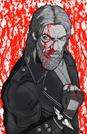 Young Condrey: How Willie Met Spike: Blood Noir Edition Chris Booth Variant (Digital)