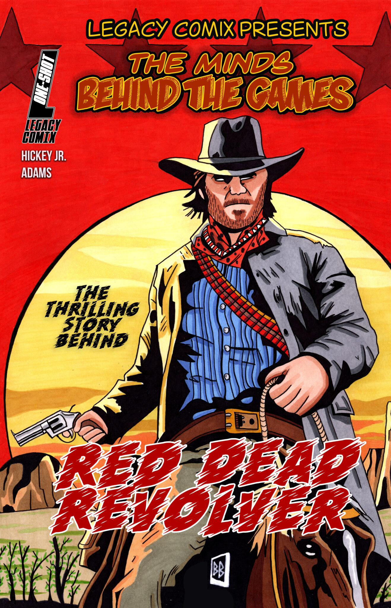The Minds Behind the Games: Red Dead Revolver BRANDON BENTFELD VARIANT