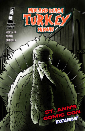 Midland Beach Turkey Ninjas Valentin Quinones St. Ann's Comic Con Exclusive Variant (Digital)