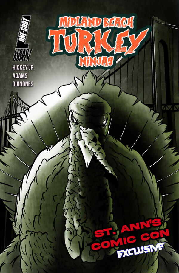 Midland Beach Turkey Ninjas Valentin Quinones St. Ann's Comic Con Exclusive Variant (Digital)