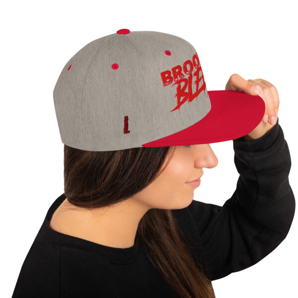 Brooklyn Bleeds Snapback Hat - Image 8