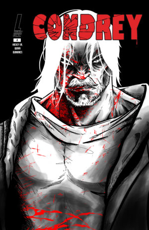 Condrey #4 Valentin Quinones BLACK, WHITE and BLOOD VARIANT (Digital)